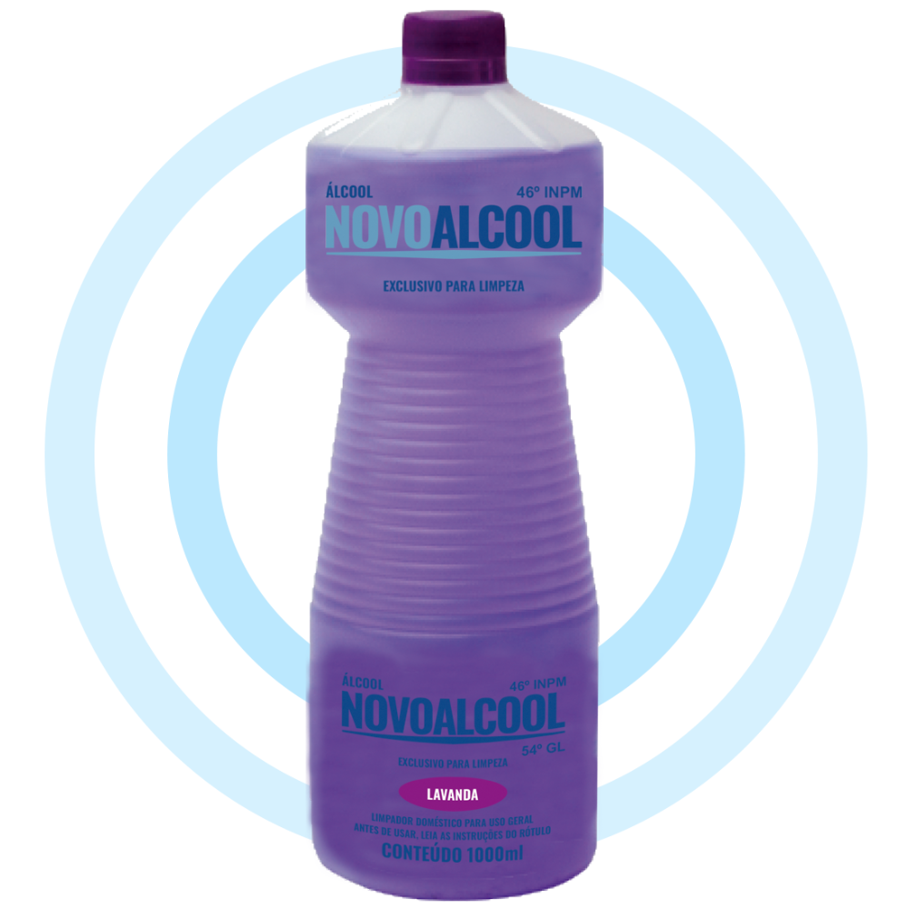 Álcool Etílico Hidratado 46° INPM Lavanda